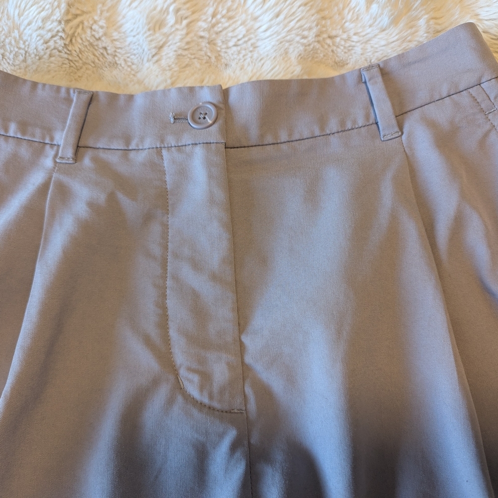 Kit and Ace Lavender Gray High-Waist Bermuda Shorts - Picture 3 of 8